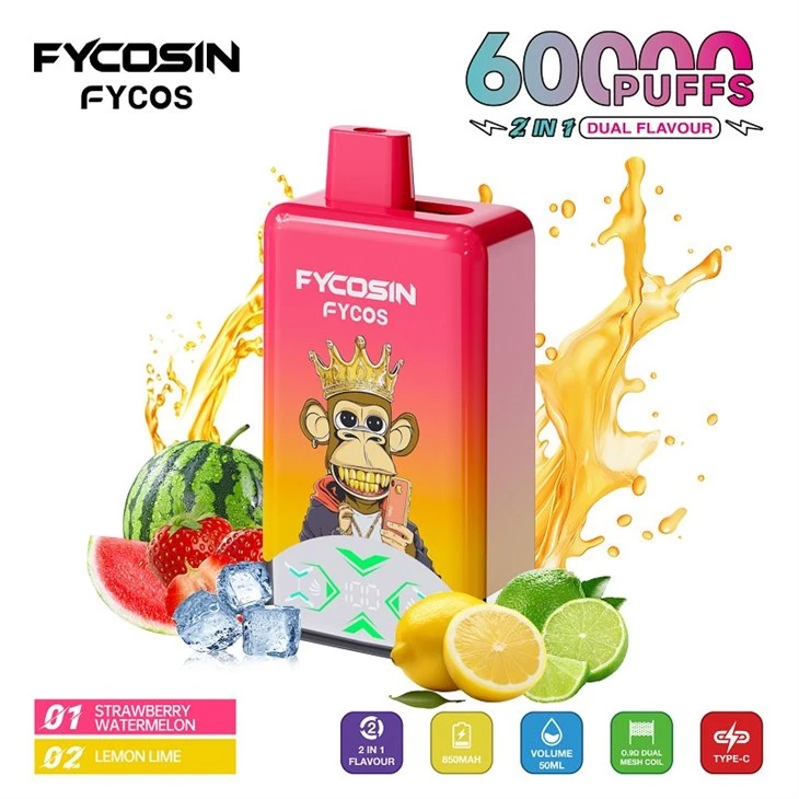 FYCOS Dual Flavors 60000 2IN1 factory